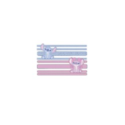 Set de 8 Élastiques - Stitch & Angel - Lilo & Stitch