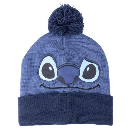 Bonnet à Pompon Enfant - Face Stitch - Lilo & Stitch - Unisexe 