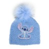 Bonnet à Pompon Enfant - Stitch Assis - Lilo & Stitch - Unisexe 