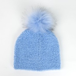 Bonnet à Pompon Enfant - Stitch Assis - Lilo & Stitch - Unisexe 