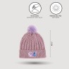 Bonnet à Pompon et Gants Ado - Angel Coeur Stitch - Lilo & Stitch - Unisexe 