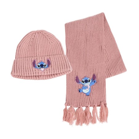 Bonnet et Écharpe Ado - Stitch - Lilo & Stitch - Unisexe 