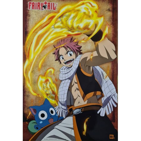 Poster - Fairy Tail - Natsu et Happy