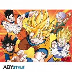 Set 2 Chibi Poster - Saiyans - Dragon Ball