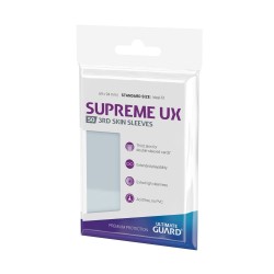 Protèges Cartes 50 pièces - Supreme Ux - 3rd Skin - Standard - Transparent