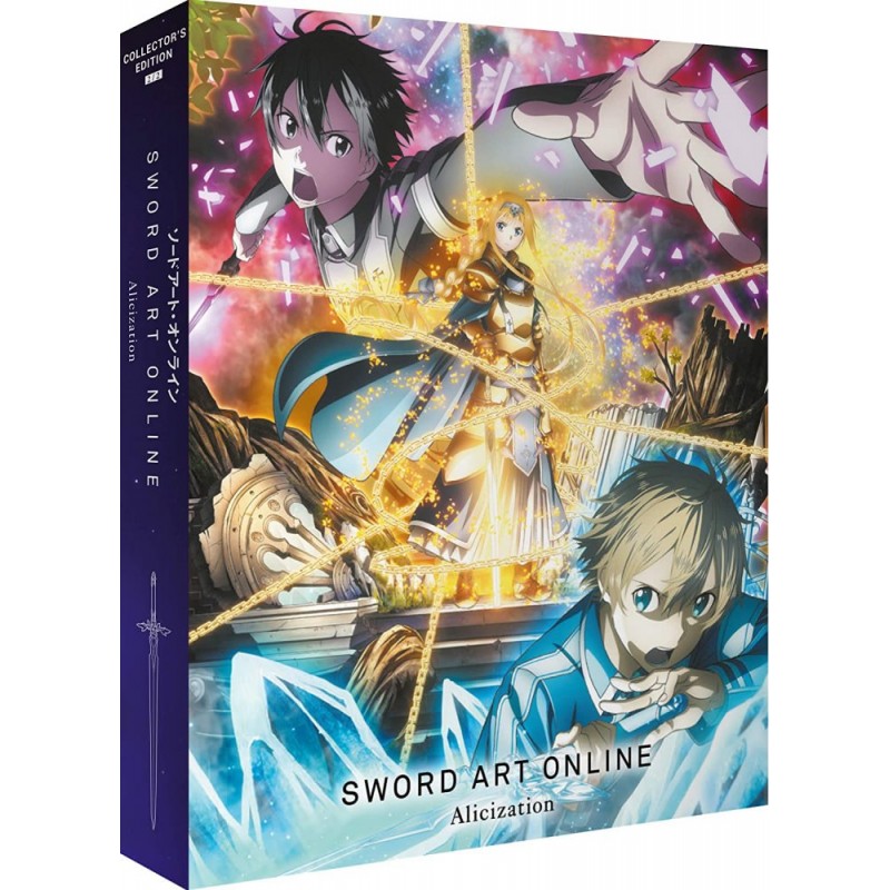 Sword Art Online Alicization - Box 2/2 - Edition Collector DVD BLURAY - VOSTFR + VF