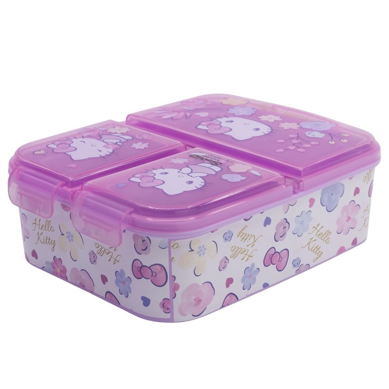 Boite à Repas - Kitty White - Hello Kitty - Multi Compartiments