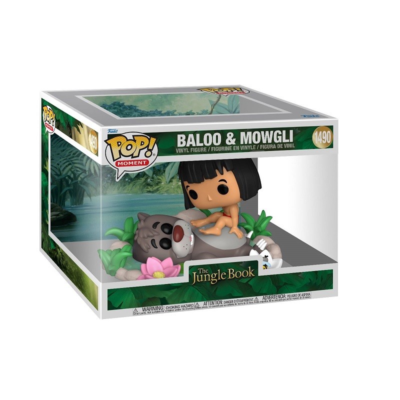 Baloo & Mowgli - Le Livre de la Jungle (1490) - POP Disney - POP Moment