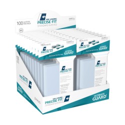 Protèges Cartes 100 pièces - Side-Loading Precise-Fit - Standard - Transparent