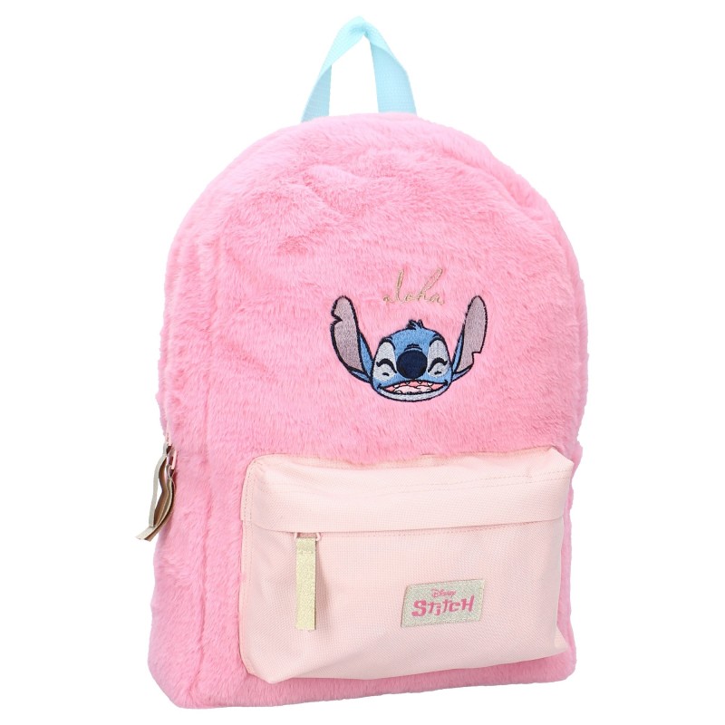 Sac à dos - poils rose - Stitch - Lilo & Stitch