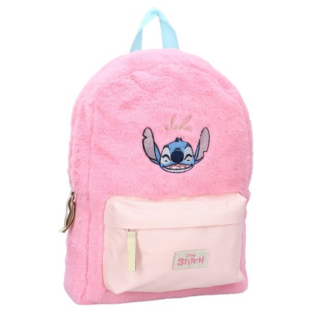 Sac à dos - poils rose - Stitch - Lilo & Stitch