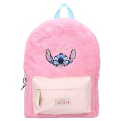 Sac à dos - poils rose - Stitch - Lilo & Stitch