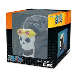 Mug 3D - Tête & Brook - One Piece 