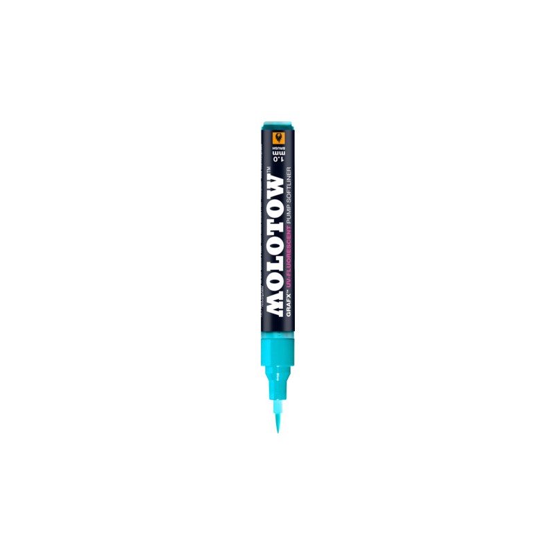 Softliner fluorescent rèactif UV - GRAFX UV - Bleu - 1mm - 001