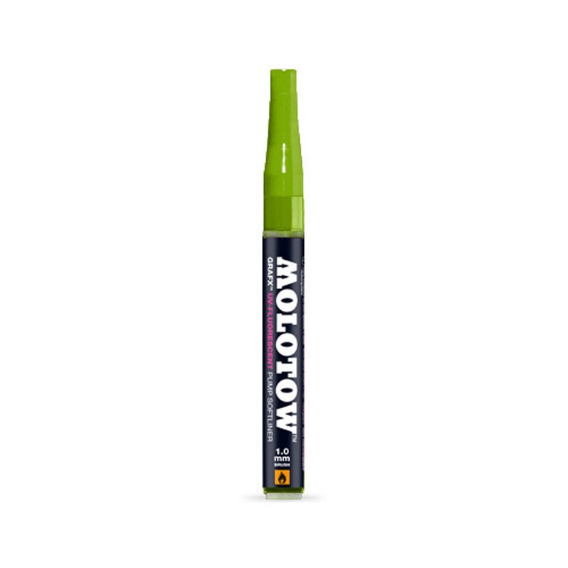 Softliner fluorescent rèactif UV - GRAFX UV - Vert - 1mm - 002