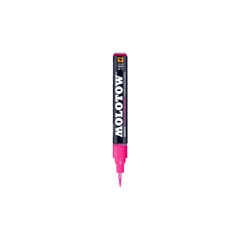 Softliner fluorescent rèactif UV - GRAFX UV - Rose - 1mm - 005