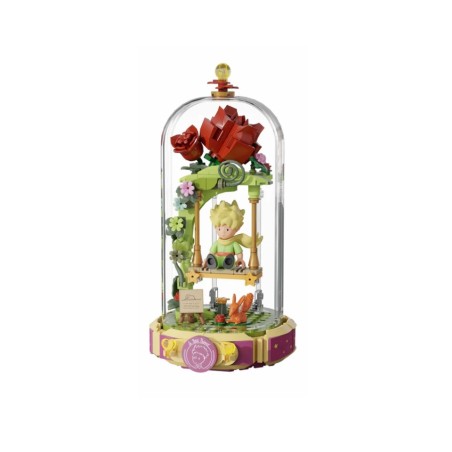 Set de Construction - Rose et Balançoire - Le Petit Prince