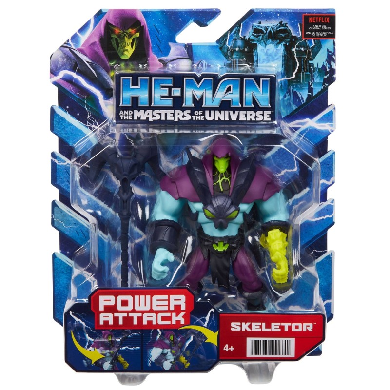 Jouet - Skeletor - Les Maîtres de l'Univers - Netflix - Power Attack