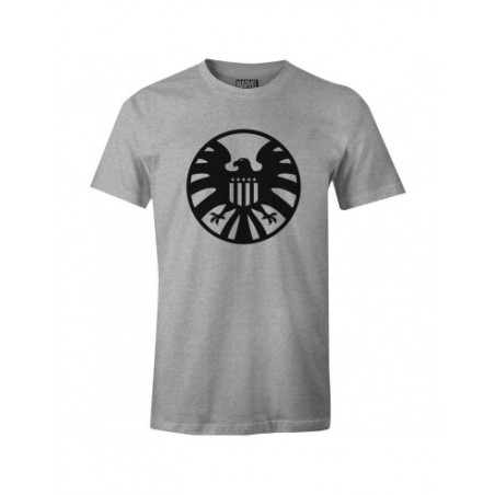 T-shirt Marvel - Shield Vintage Logo - M Homme 