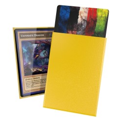 Protèges Cartes 60 pièces - Cortex - Japonais - Jaune