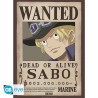 Set 2 Chibi Poster - Wanted Sabo & Ace - One Piece