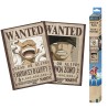 Set 2 Chibi Poster - Wanted Luffy & Zoro - One Piece
