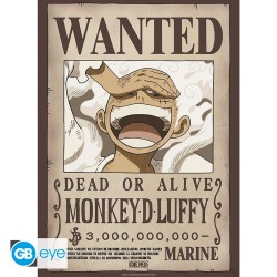 Set 2 Chibi Poster - Wanted Luffy & Zoro - One Piece