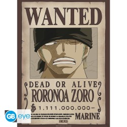 Set 2 Chibi Poster - Wanted Luffy & Zoro - One Piece