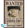 Set 2 Chibi Poster - Wanted Luffy & Zoro - One Piece