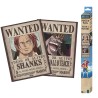 Set 2 Chibi Poster - Wanted Shanks & Teach - One Piece
