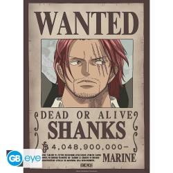 Set 2 Chibi Poster - Wanted Shanks & Teach - One Piece