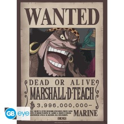 Set 2 Chibi Poster - Wanted Shanks & Teach - One Piece