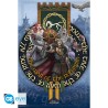 Poster - Personnages - Le Seigneur des Anneaux - Roulé & filmé