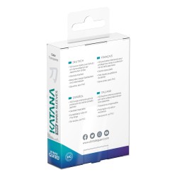 Protèges Cartes 100 pièces - Katana - Inner Sleeves - Japanese - Transparent