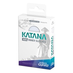 Protèges Cartes 100 pièces - Katana - Inner Sleeves - Japanese - Transparent