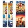 Set de 2 Chibi poster - Live Action - One Piece - roulé filmé