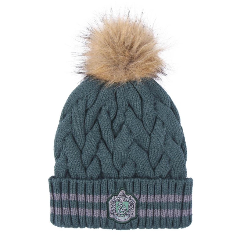 Bonnet à Pompon - Serpentard - Harry Potter - Unisexe 