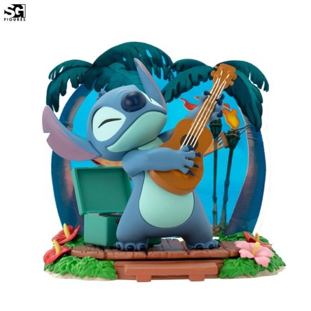 Figurine SG (78) - Stitch Guitare - Lilo et Stitch