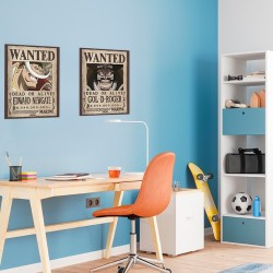 Set 2 Chibi Poster - Wanted Roger & Newgate - One Piece