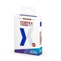 Protèges Cartes 60 pièces - Cortex - Japonais - Bleu Matte