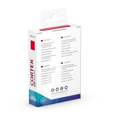 Protèges Cartes 60 pièces - Cortex - Japonais - Rouge