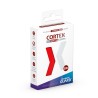 Protèges Cartes 60 pièces - Cortex - Japonais - Rouge Matte