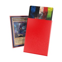 Protèges Cartes 60 pièces - Cortex - Japonais - Rouge Matte