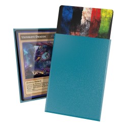 Protèges Cartes 60 pièces - Cortex - Japonais - Bleu Pétrole