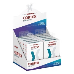 Protèges Cartes 60 pièces - Cortex - Japonais - Bleu Pétrole