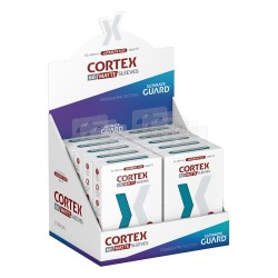 Protèges Cartes 60 pièces - Cortex - Japonais - Bleu Pétrole Matte