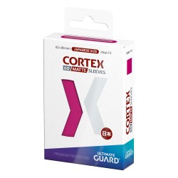 Protèges Cartes 60 pièces - Cortex - Japonais - Rose Matte