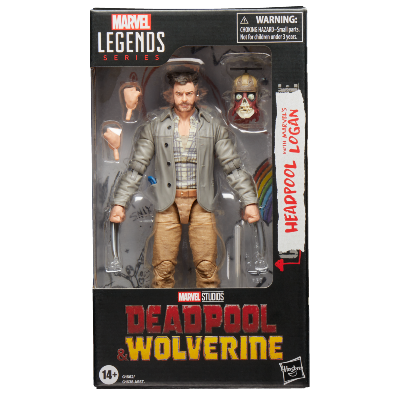 Marvel Legends Series - Headpool with Marvel's Logan - Deadpool & Wolverine