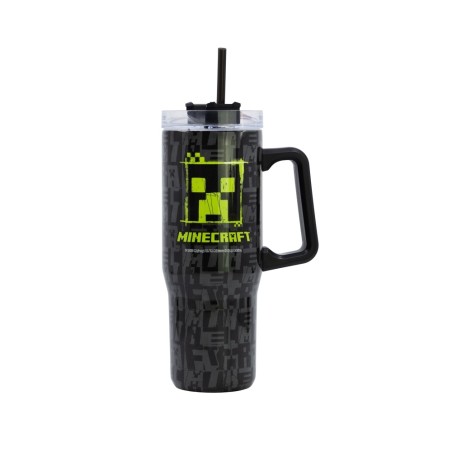 Mug de voyage - Creeper (Black) - Minecraft
