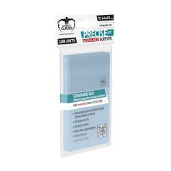 Protèges Cartes 100 pièces - Precise-Fit Refermables - Standard - Transparent